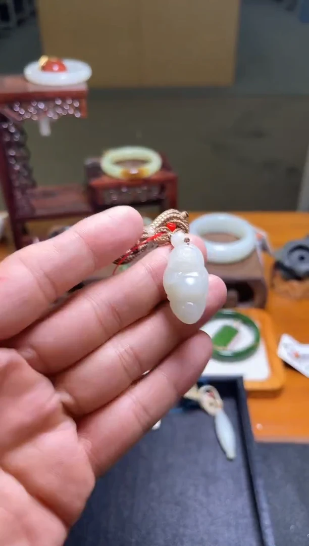 吊坠(不含链)未镶嵌和田玉新疆米达 佛公 9015434