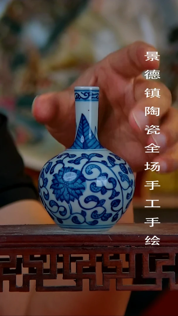 摆件景德镇陶瓷 全场手工手绘