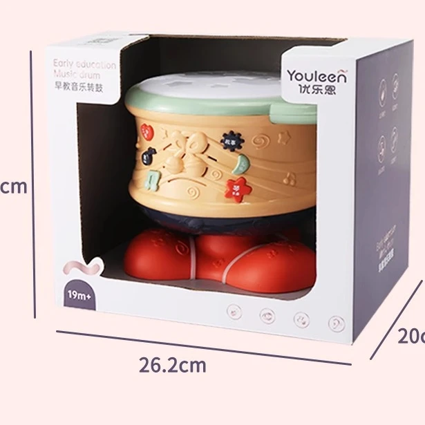 优乐恩手拍鼓音乐益智玩具婴儿早教多功能乐器钢琴树桩打地鼠儿童