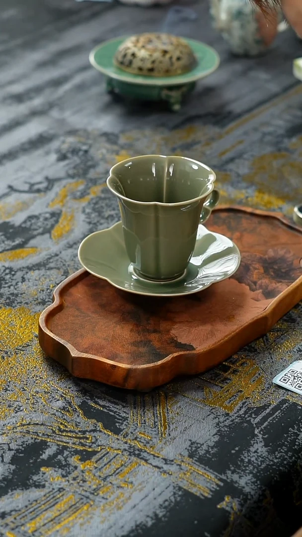 瓷片留器茶斋芬达高端瓷器@@LQ4121