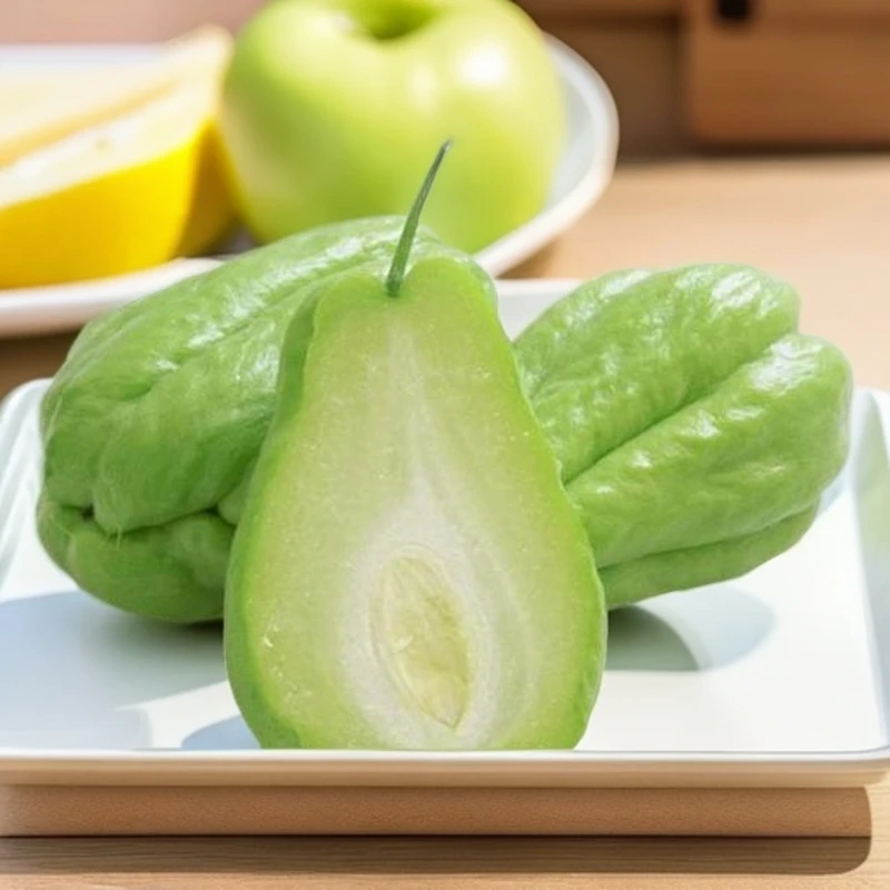 【精品】佛手瓜500g±20g绿色蔬菜