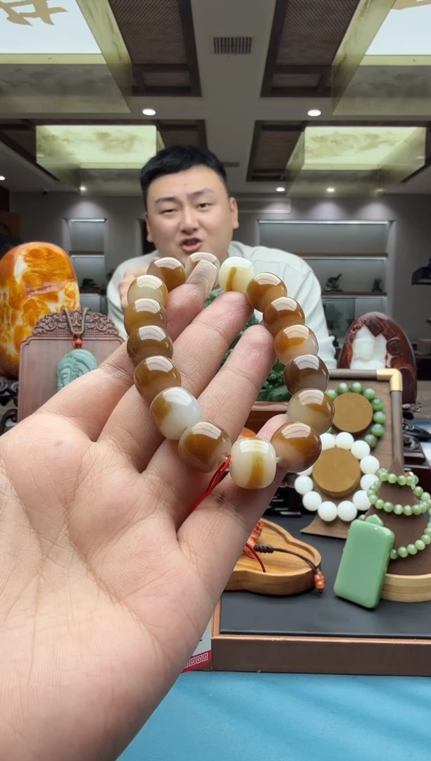 未镶嵌手串和田玉qmt