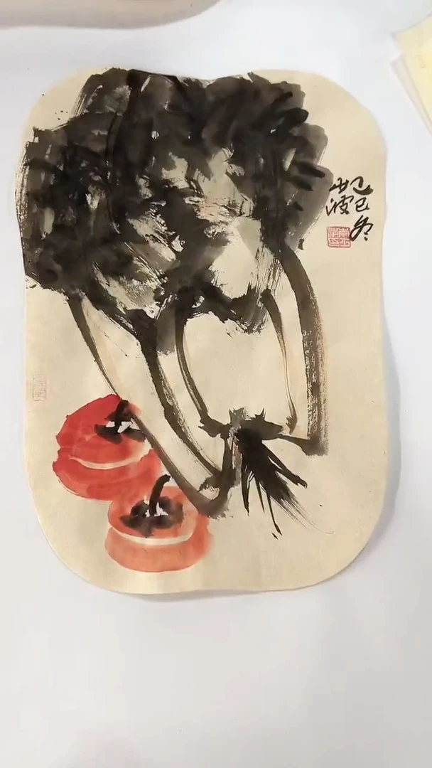 国画直播福利/国画/花鸟