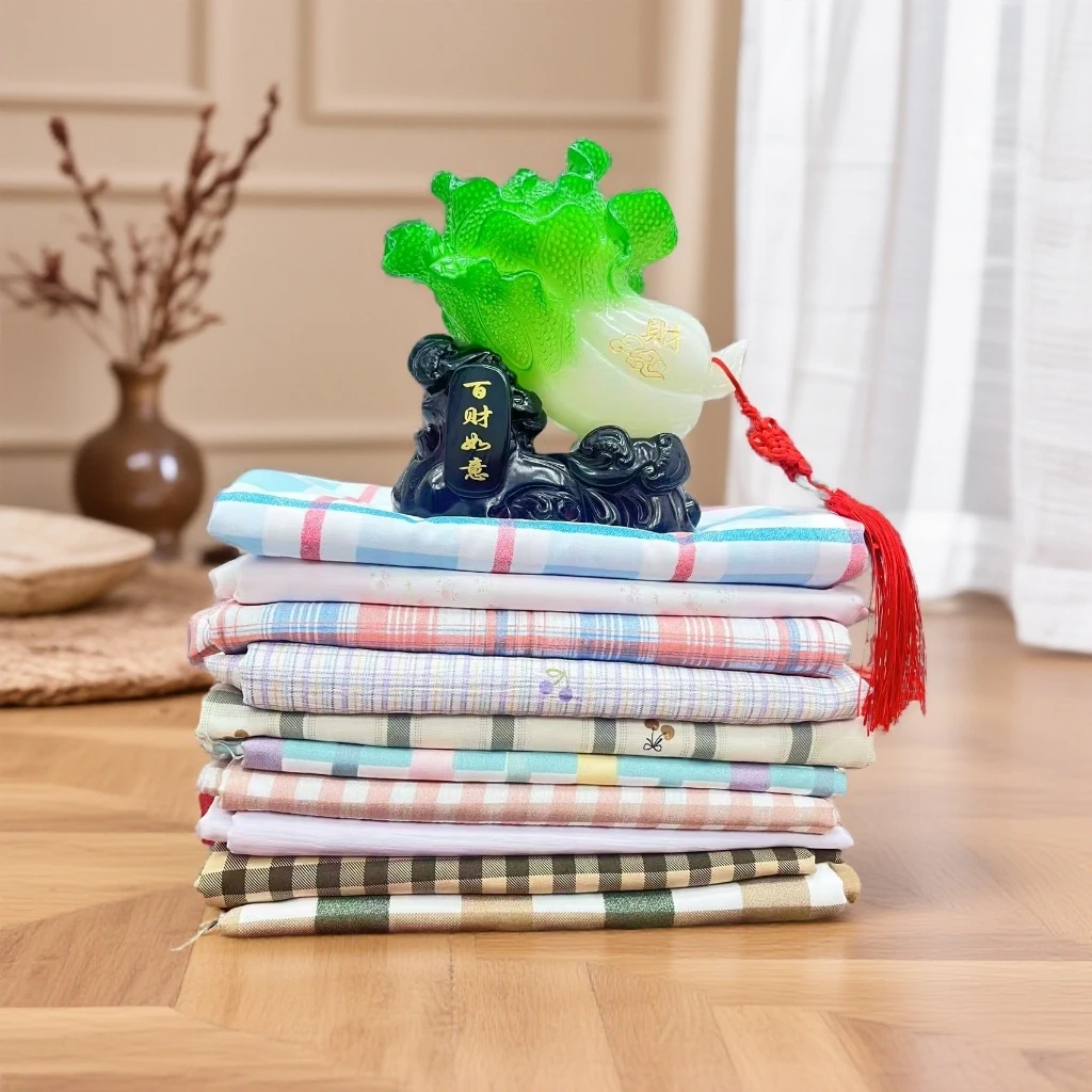 【睿智】花色布料手工发圈窗帘床品服装面料以直播间讲解为准