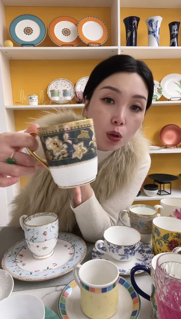 则武 深灰色 马克杯 微微瑕