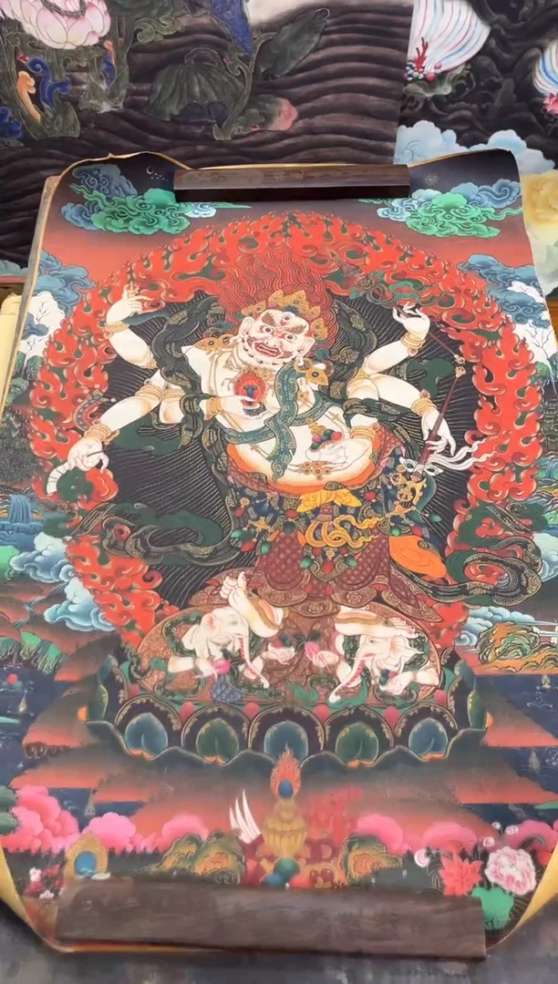 卷轴画刘洋画院老六专属AA84