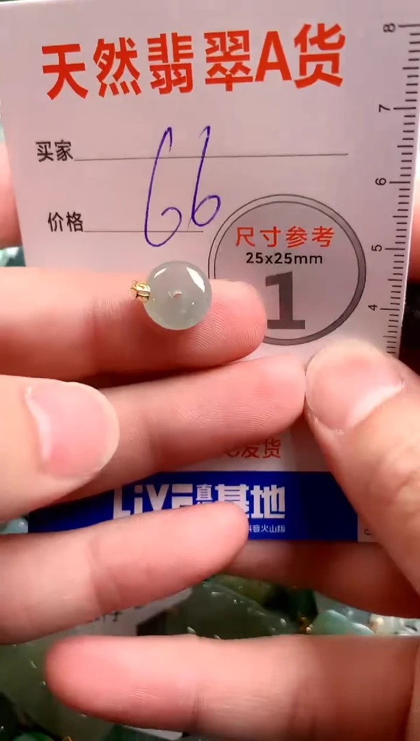 【闪购商品】翡翠颈饰18K金镶嵌14004761
