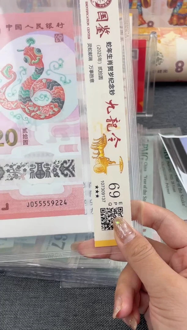 塑料蛇钞九龙令055559224三子t