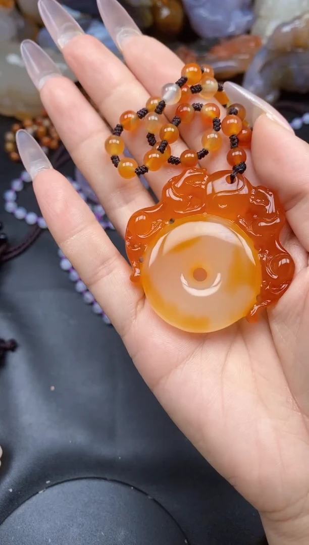 【闪购商品】玛瑙/玉髓颈饰未镶嵌ll