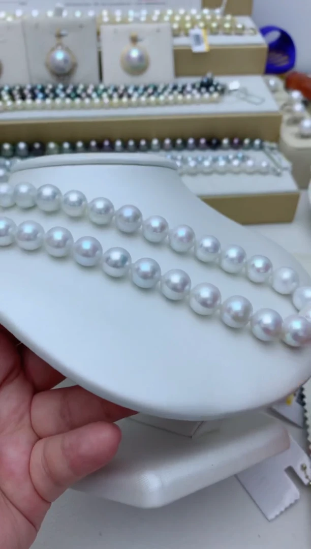 淡水珍珠未镶嵌项链e61