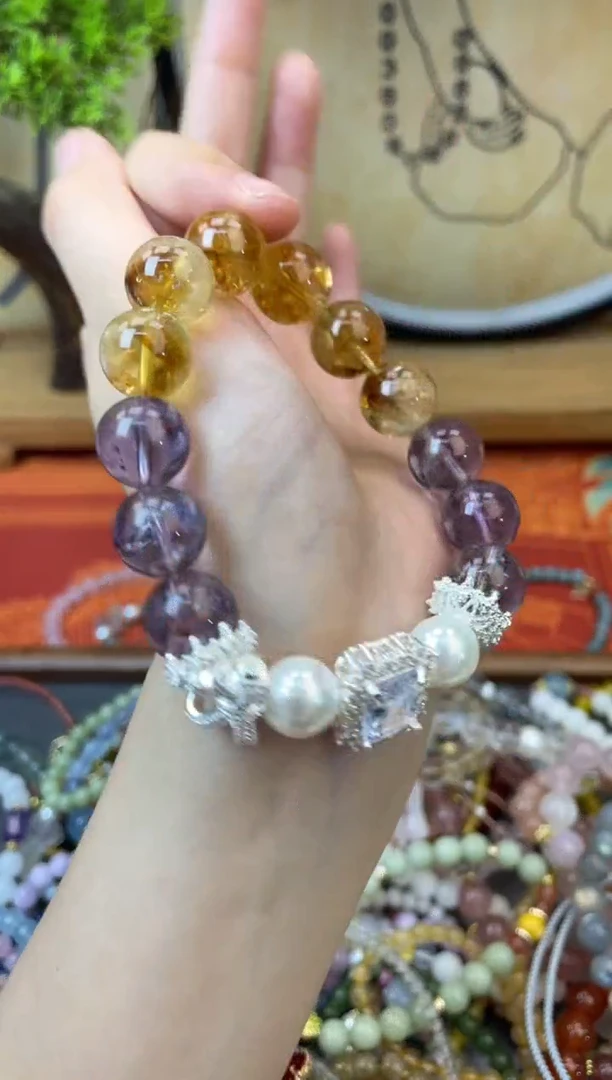 【闪购商品】水晶手链未镶嵌1050手串