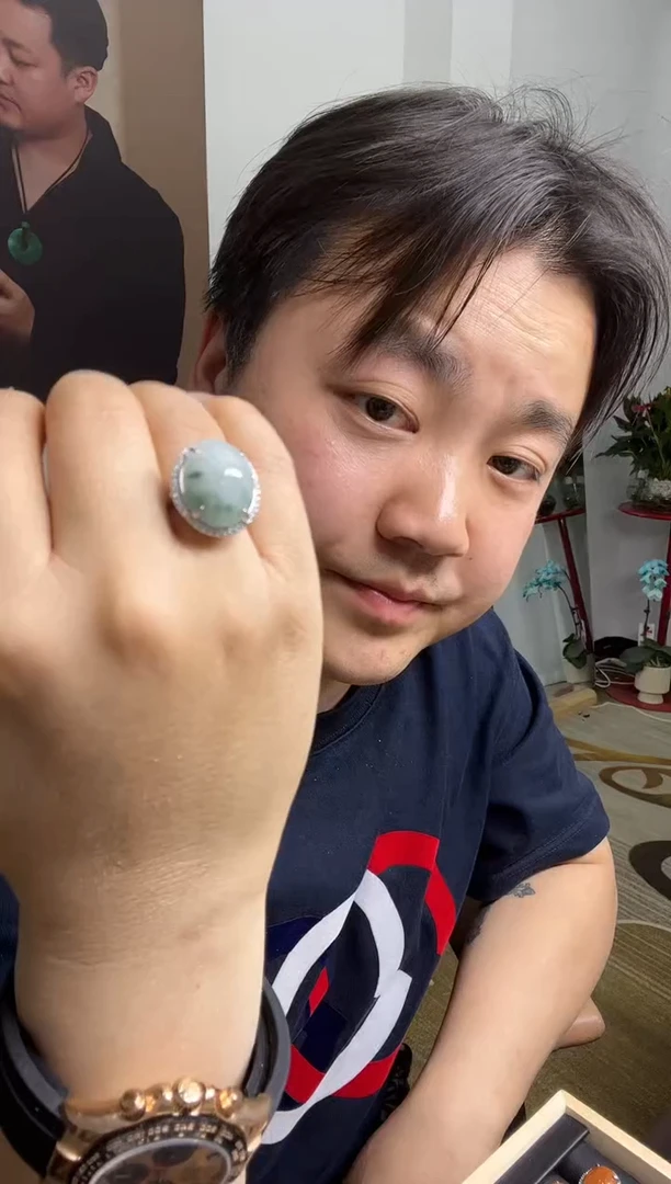 【闪购商品】翡翠戒指合金戒指