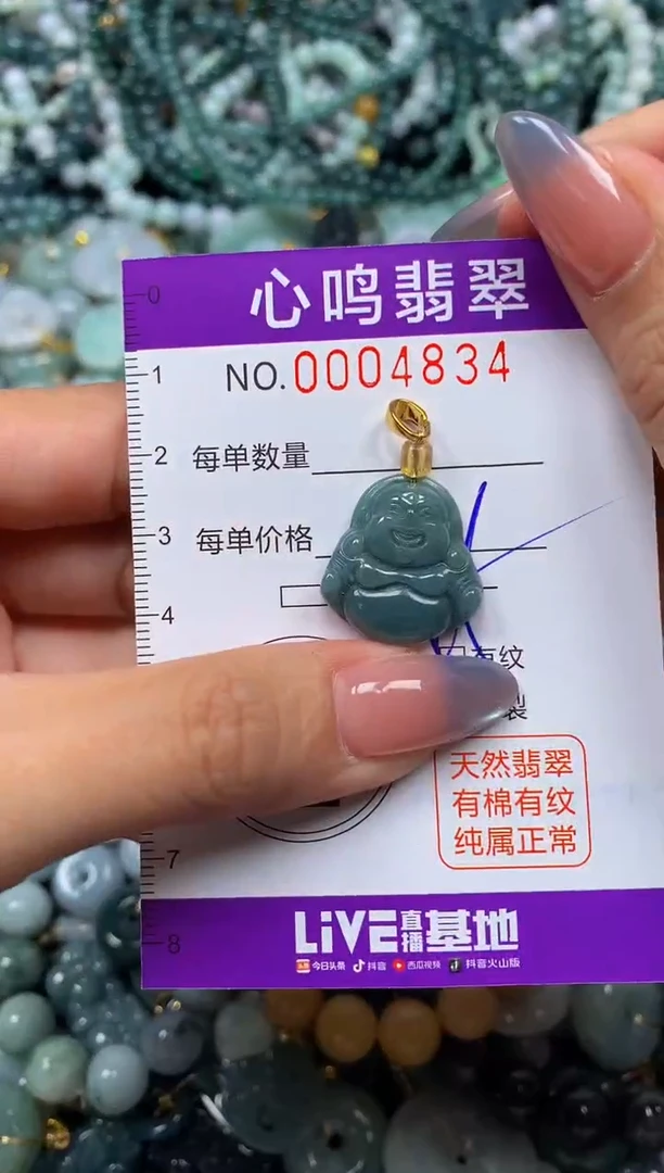颈饰未镶嵌翡翠闪购004834