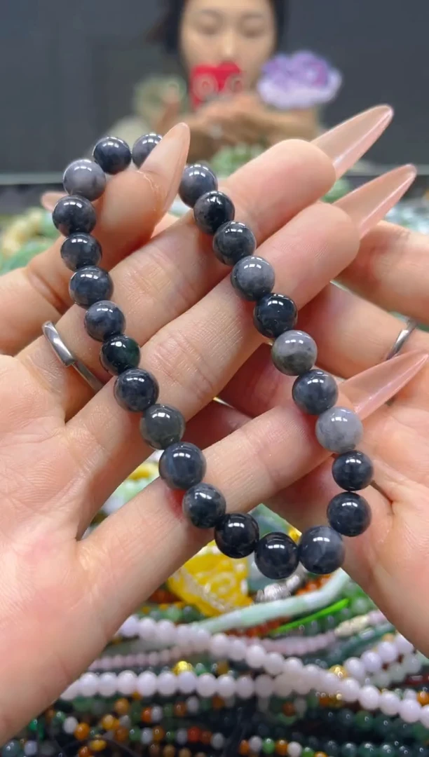 颈饰未镶嵌翡翠7MM