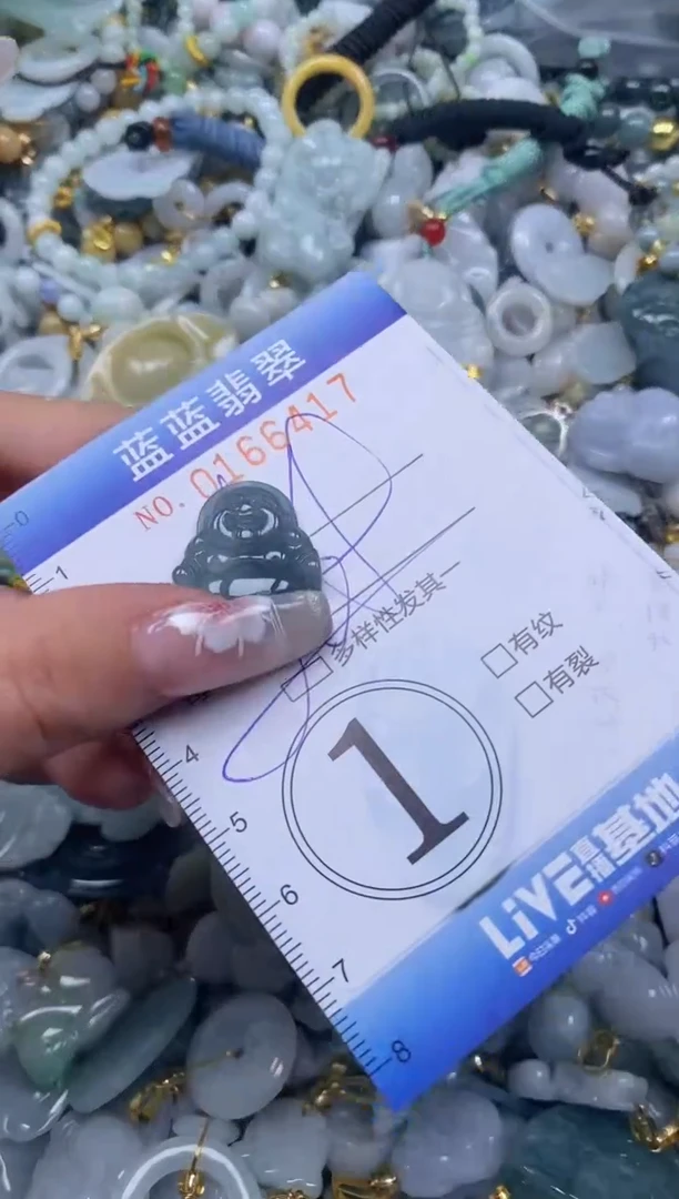 【闪购商品】翡翠颈饰未镶嵌闪购0166417多样性发其一