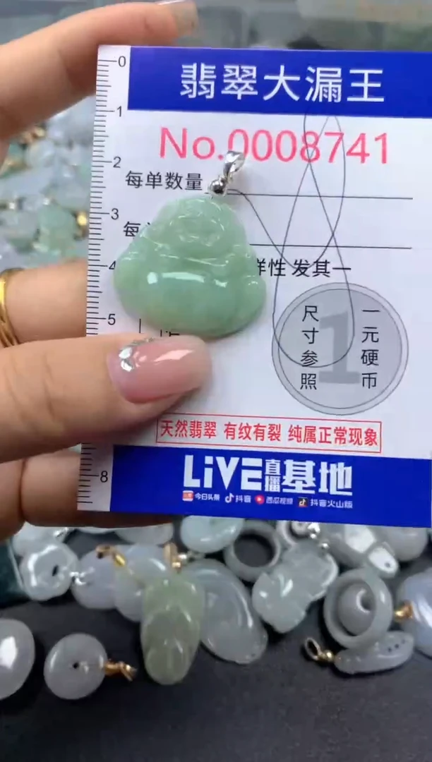 颈饰未镶嵌翡翠8741
