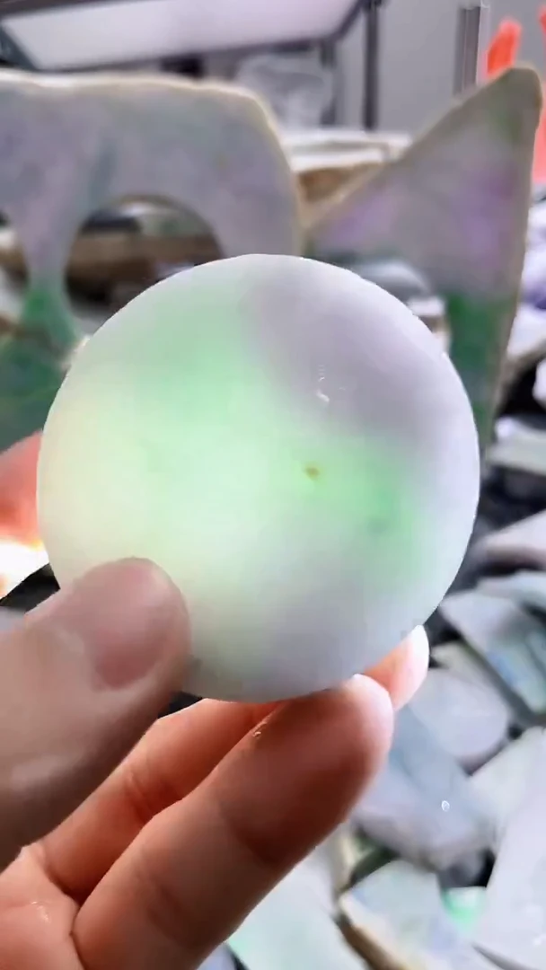 裸石翡翠天然A货翡翠板料