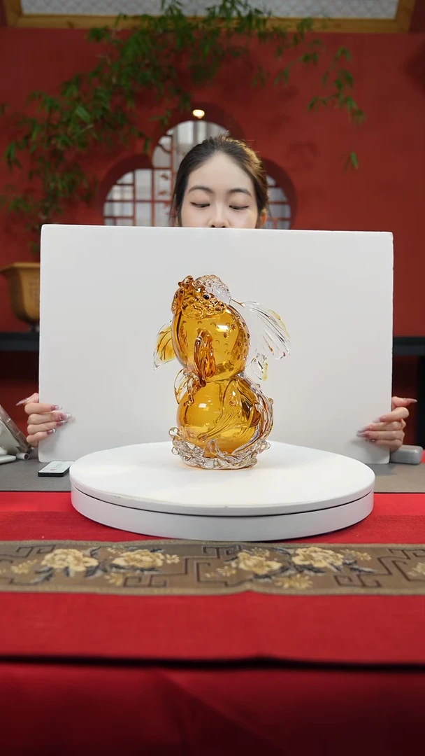 【闪购商品】琉璃手工艺品葫芦鱼