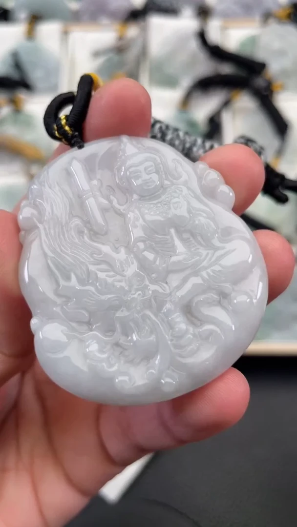 颈饰未镶嵌翡翠天然缅甸翡翠A货194