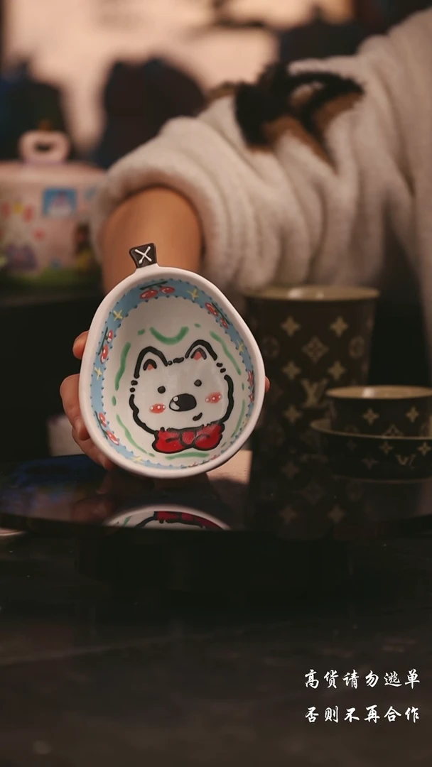 陶瓷587景德镇可爱设计师款陶瓷