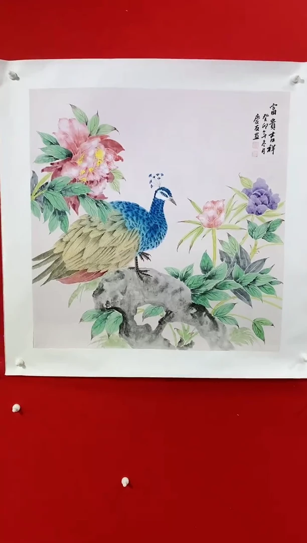 【闪购商品】国画lqy2925杰李庆友作品