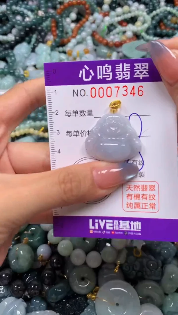 颈饰未镶嵌翡翠闪购007346