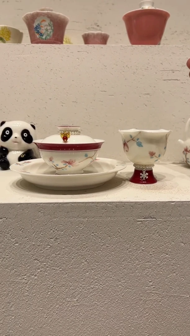 【闪购商品】盖碗+壶承+杯+提溜*2哈哈哈