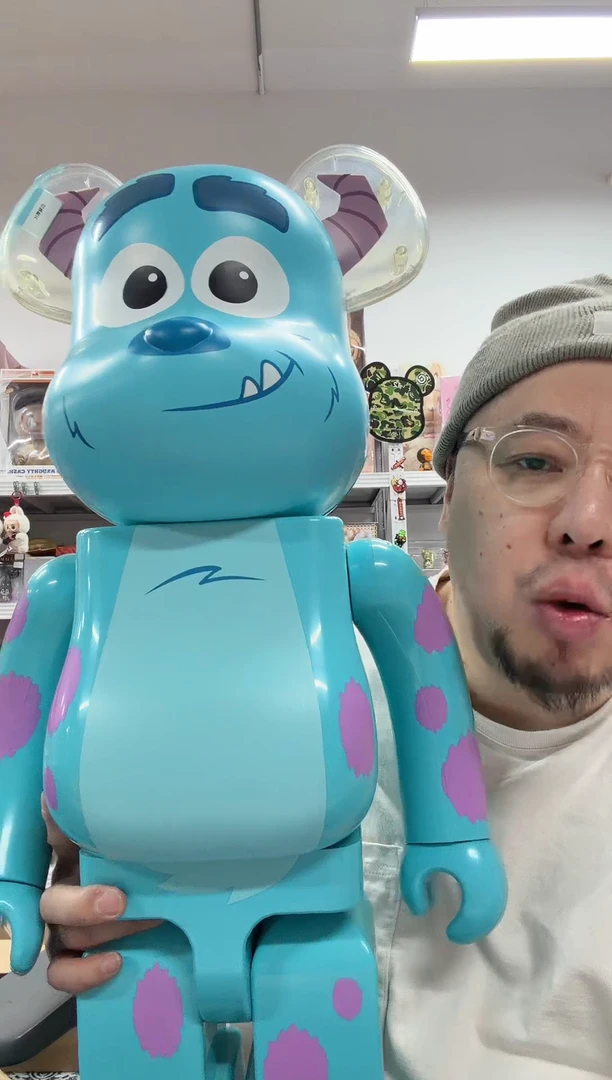 静态1怪兽大学苏利文1000%单盒氧化