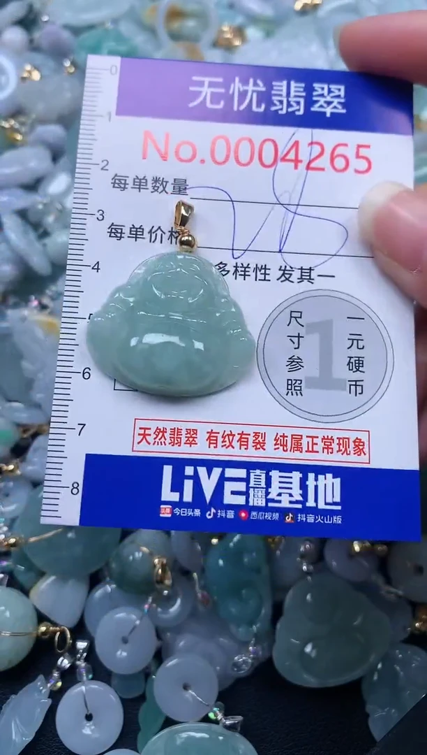 颈饰未镶嵌翡翠4265