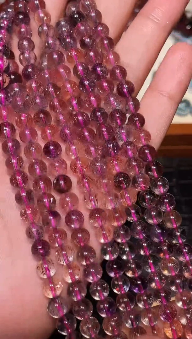 未镶嵌手链水晶超七多圈A6（多样性发其一）