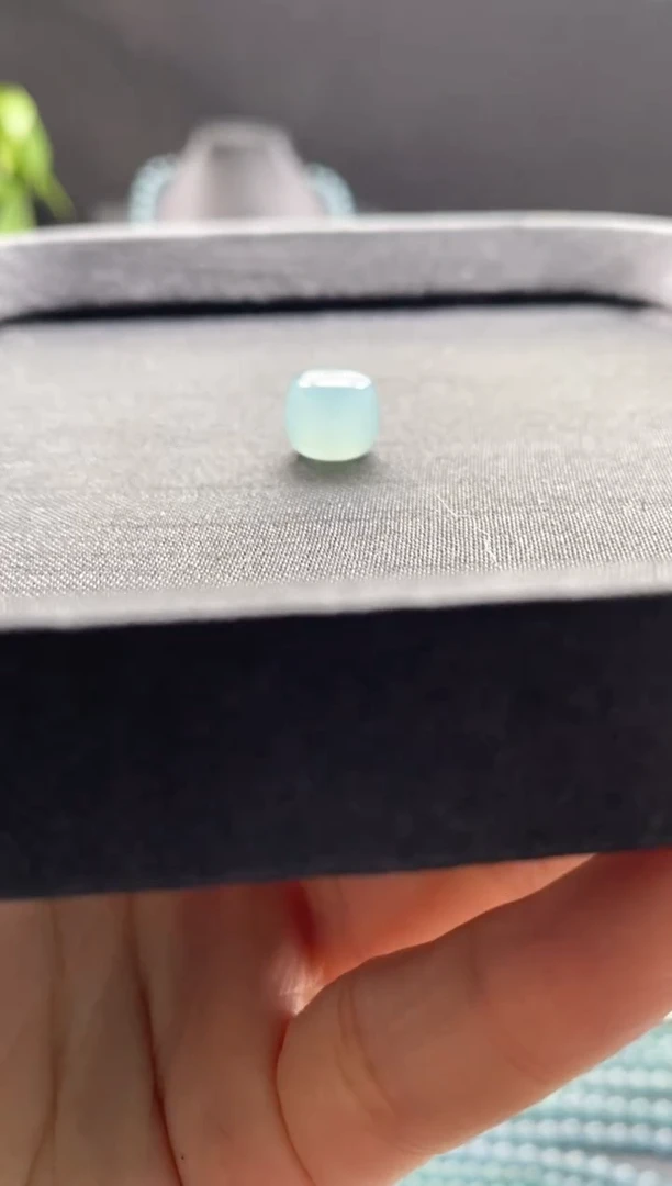 未镶嵌手链翡翠散珠卡9MM左右老型珠