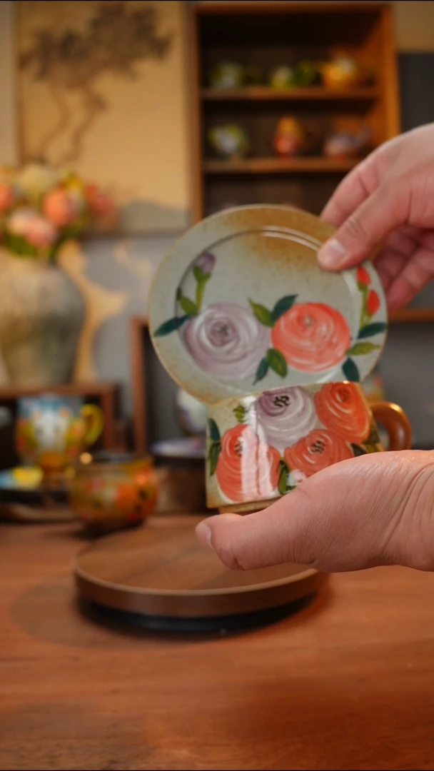 瓷片399景德镇手工手绘釉下彩高温瓷