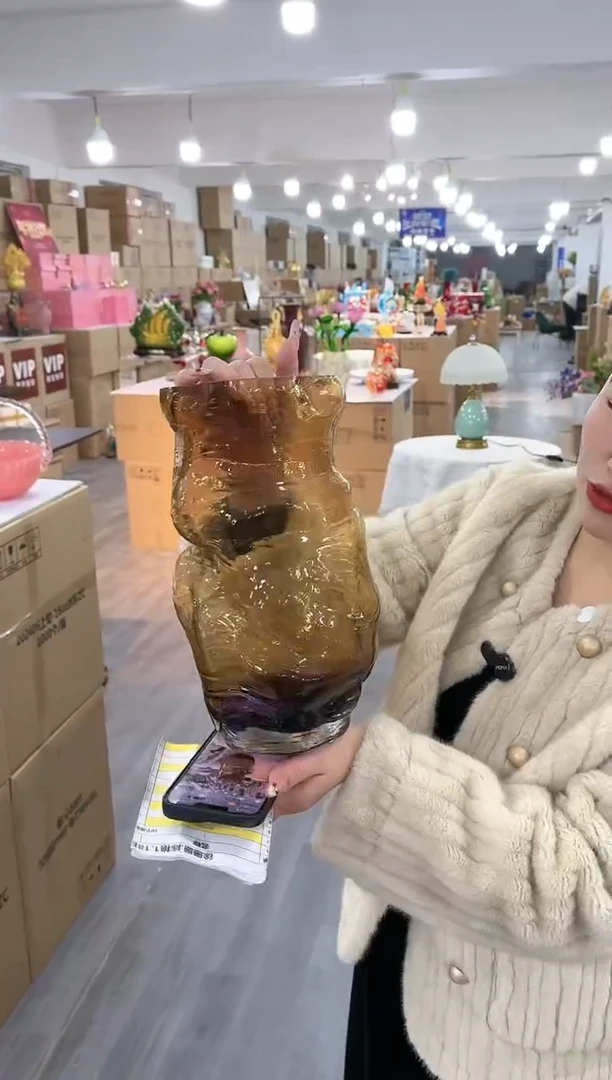 【闪购商品】琉璃简屿花器E-品9