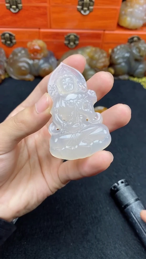 未镶嵌玛瑙/玉髓珠宝奇石朱*添0