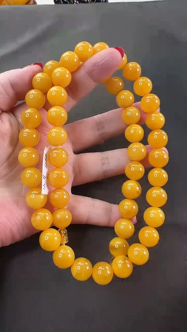 【闪购商品】琥珀颈饰未镶嵌项链