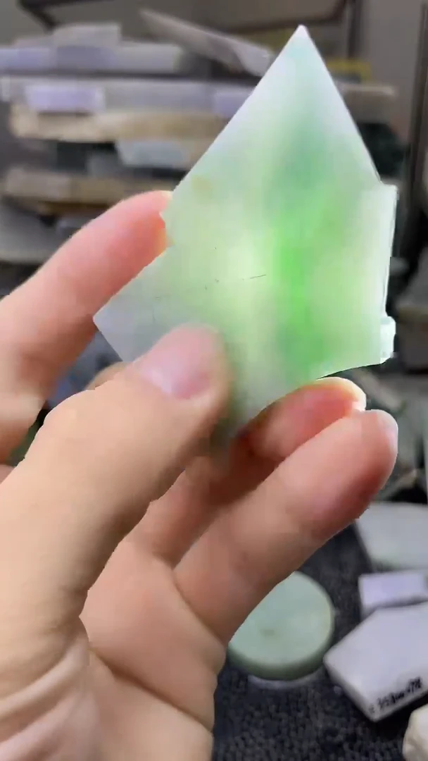 裸石翡翠天然A货翡翠板料