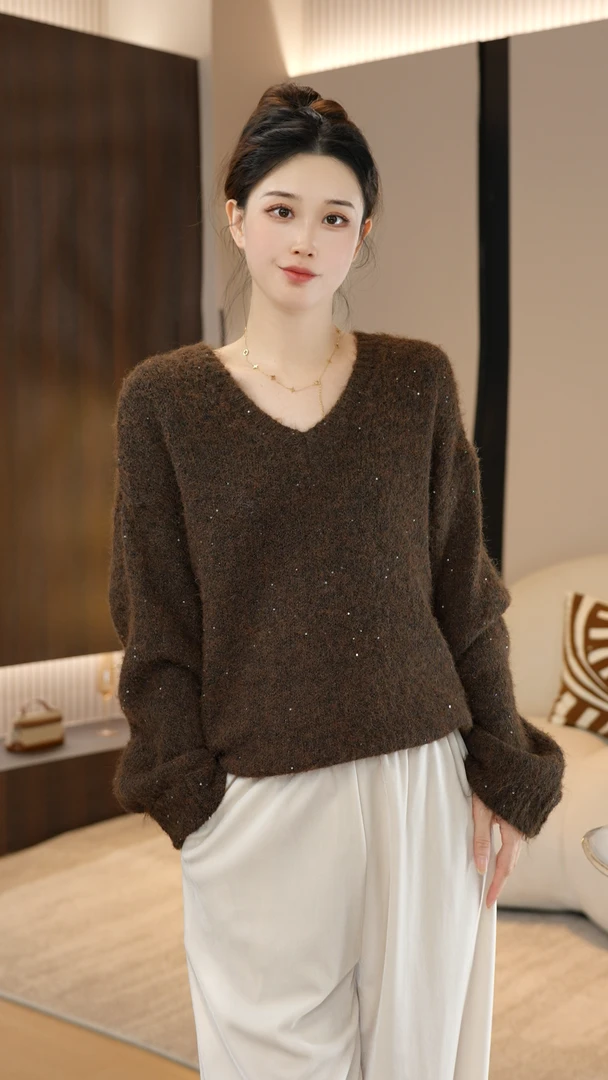 范有名 松型设计师保暖气质高领百搭FYM-T0166
