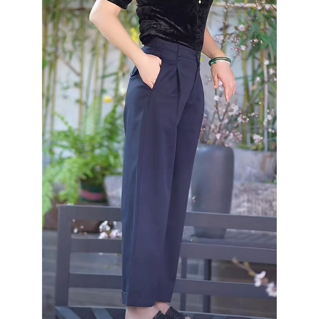 【即遇~~永清】~~码数升级~气质百搭显瘦休闲裤