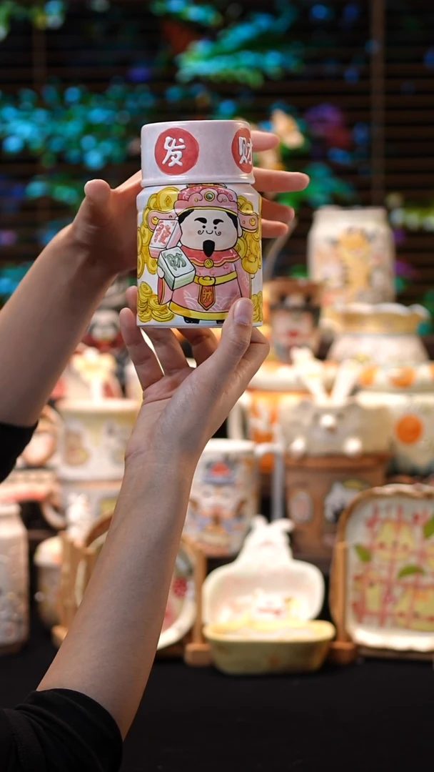 其他景德镇釉下彩手绘设计师款陶瓷