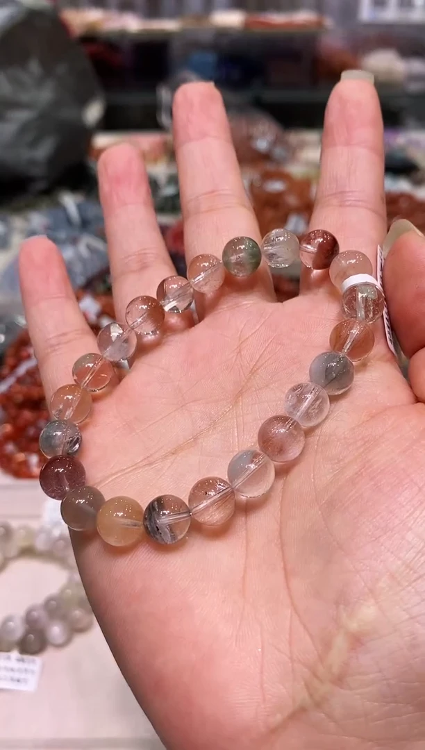 未镶嵌手链水晶多样性发其一兔毛8.5+