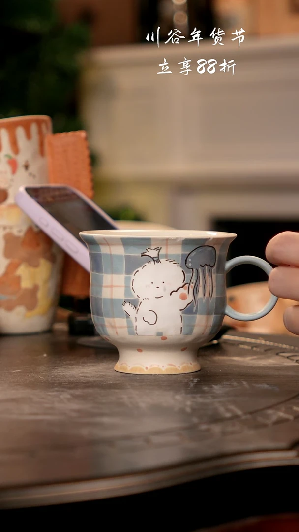 可爱川谷原创陶瓷1.4直播正品