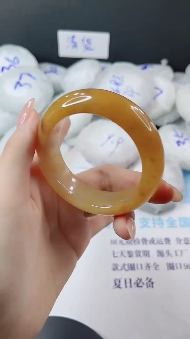 未镶嵌手镯石英质玉多样性发货V456