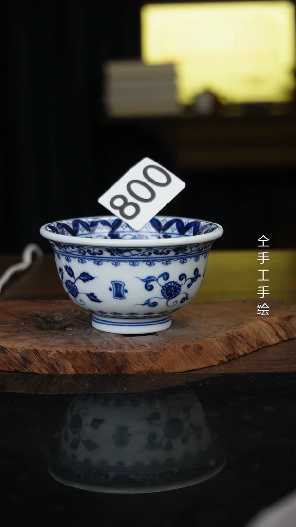 杯景德镇手工手绘陶瓷