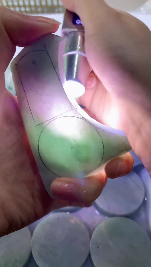 未镶嵌裸石翡翠天然缅甸翡翠FC566