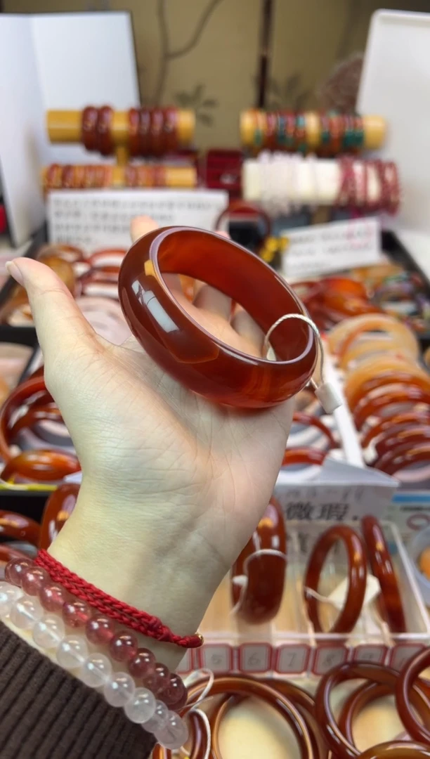 【闪购商品】玛瑙/玉髓手镯未镶嵌【默认微瑕】补差价