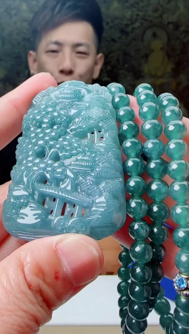 【闪购商品】翡翠颈饰未镶嵌1111111111111