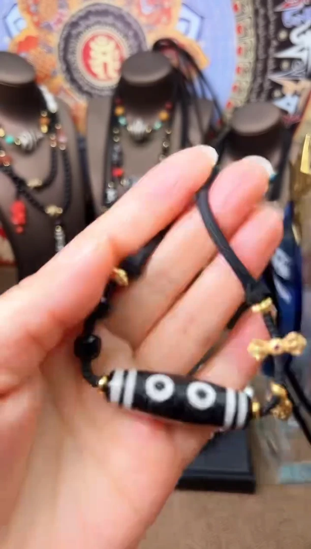 非金属珐琅高货五眼锁骨99