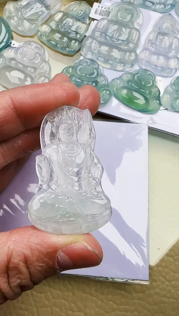 颈饰未镶嵌翡翠缅甸翡翠a货