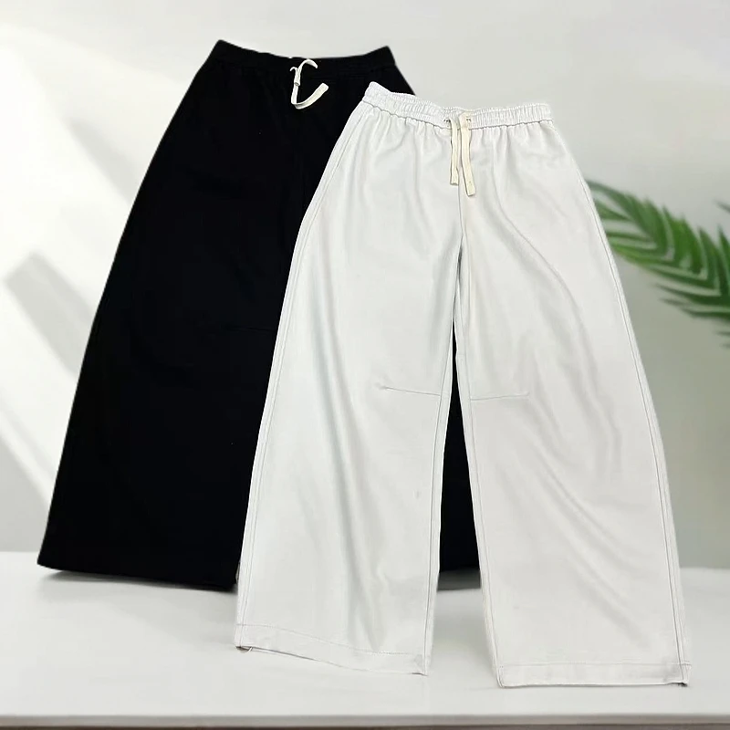 春季款513212休闲阔腿直筒裤