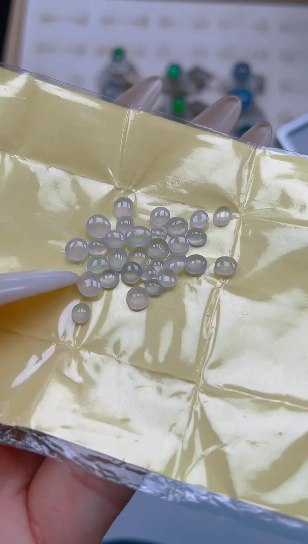 裸石翡翠天然翡翠蛋面72